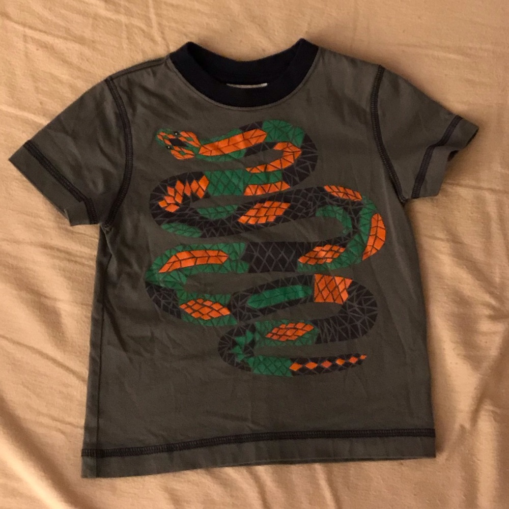 Hanna Anderson boys snake shirt